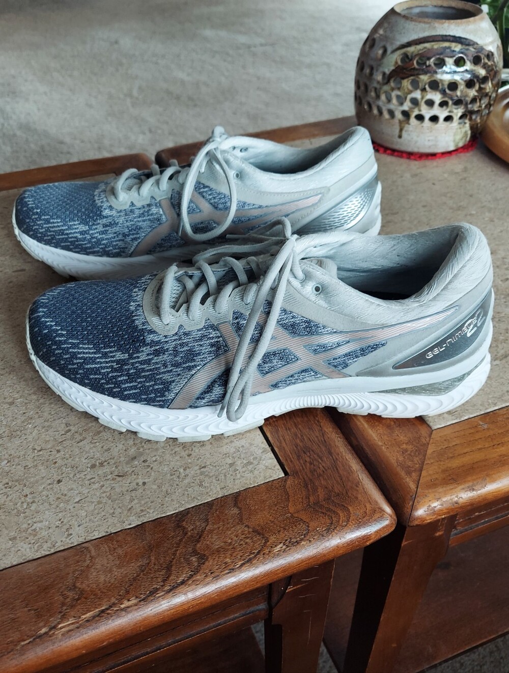 ASICS Gel Nimbus 22  Women's Size 12 Athletic Running Shoes